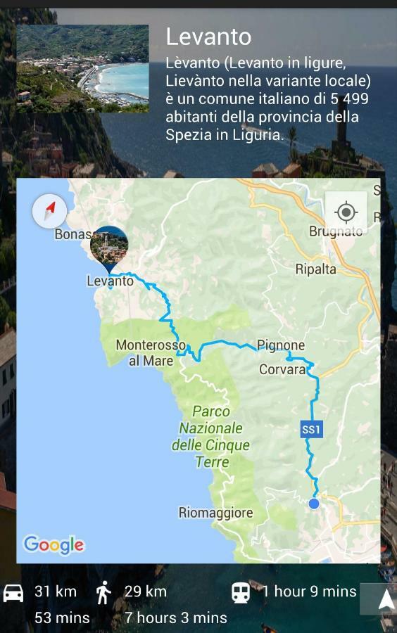 شقة Borgo Foce La Spezia La Foce المظهر الخارجي الصورة